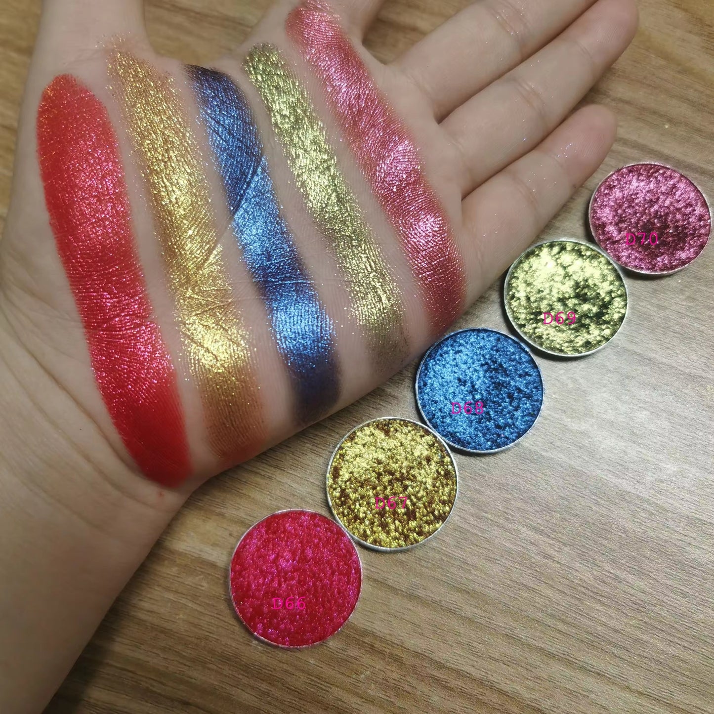 1. ✨ Slayisha Custom Eyeshadow Palette – Build Your Own MULTICHROME Magic ✨