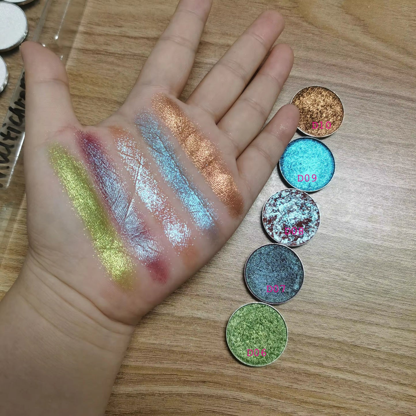 1. ✨ Slayisha Custom Eyeshadow Palette – Build Your Own MULTICHROME Magic ✨