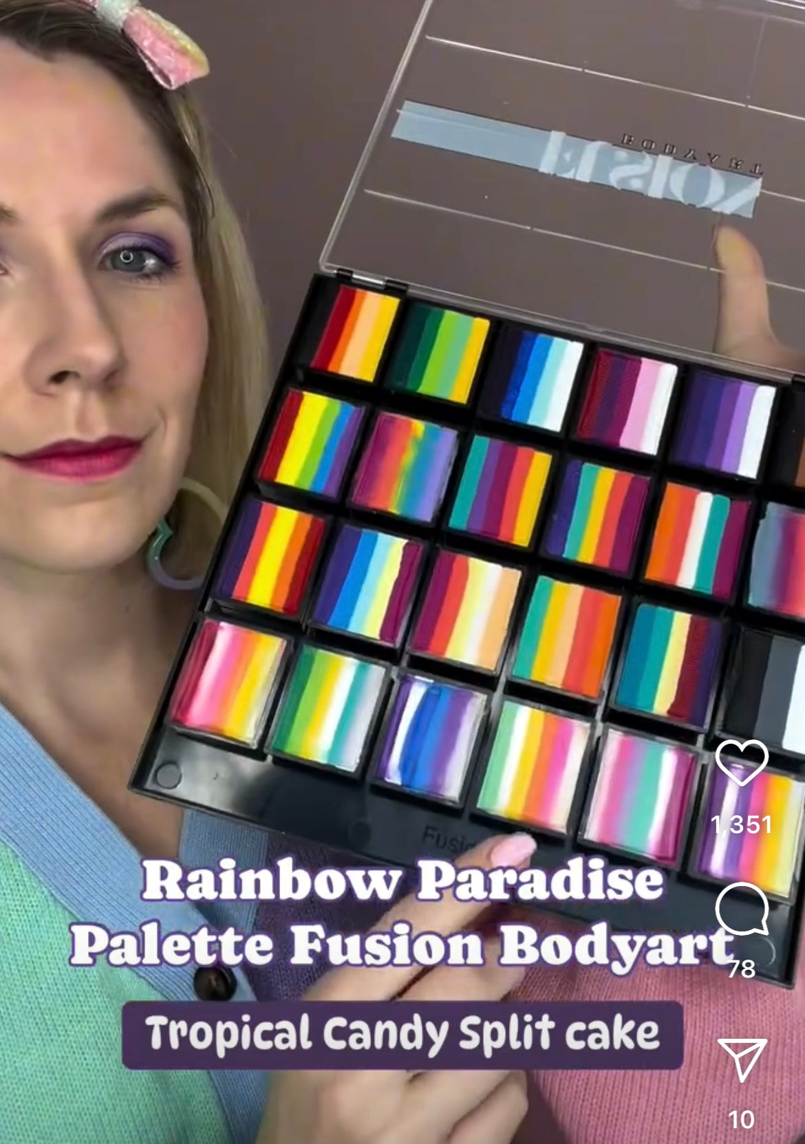 01 Master artistry liner / face painting palate for professionals (preorder)