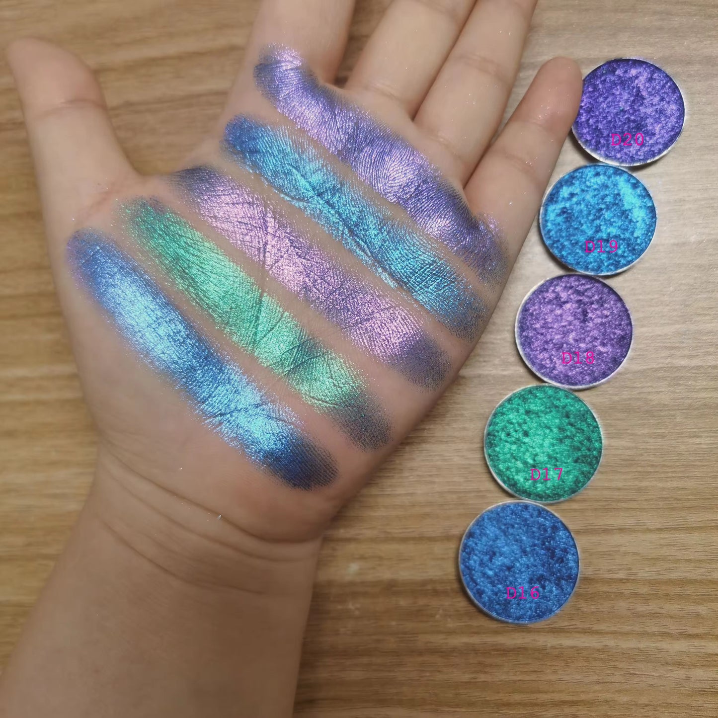 1. ✨ Slayisha Custom Eyeshadow Palette – Build Your Own MULTICHROME Magic ✨