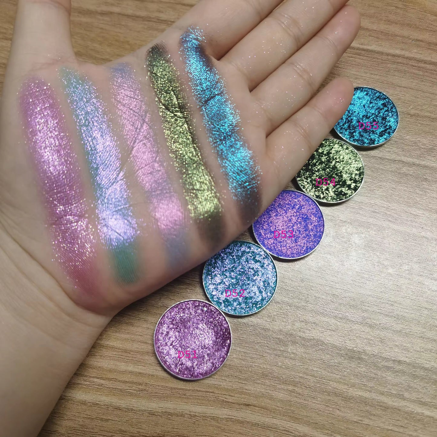 1. ✨ Slayisha Custom Eyeshadow Palette – Build Your Own MULTICHROME Magic ✨