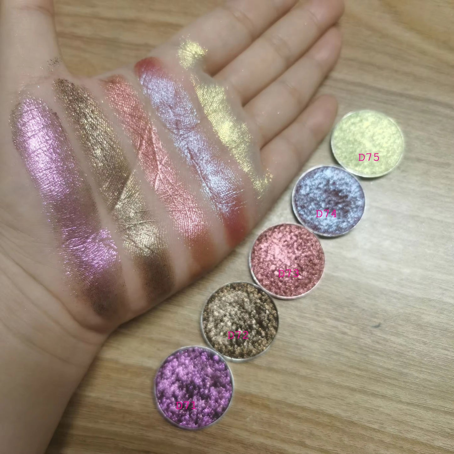 1. ✨ Slayisha Custom Eyeshadow Palette – Build Your Own MULTICHROME Magic ✨