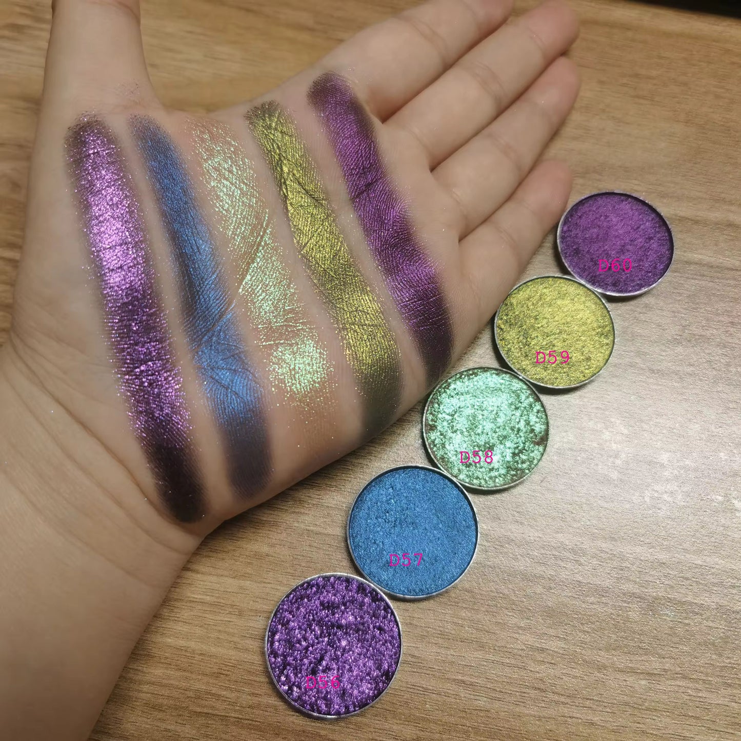 1. ✨ Slayisha Custom Eyeshadow Palette – Build Your Own MULTICHROME Magic ✨