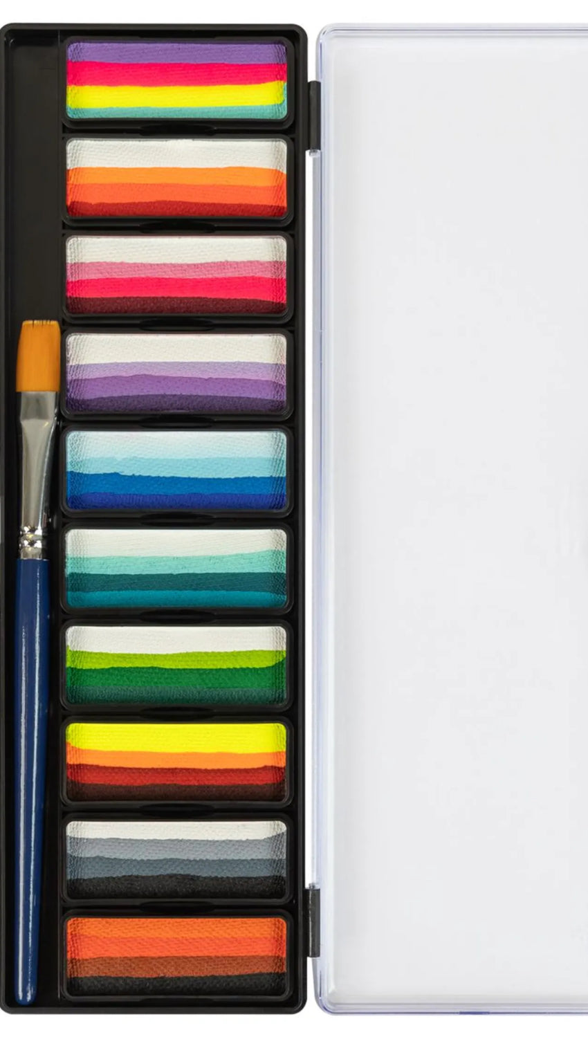 One Swipe Face painting/ liner palate