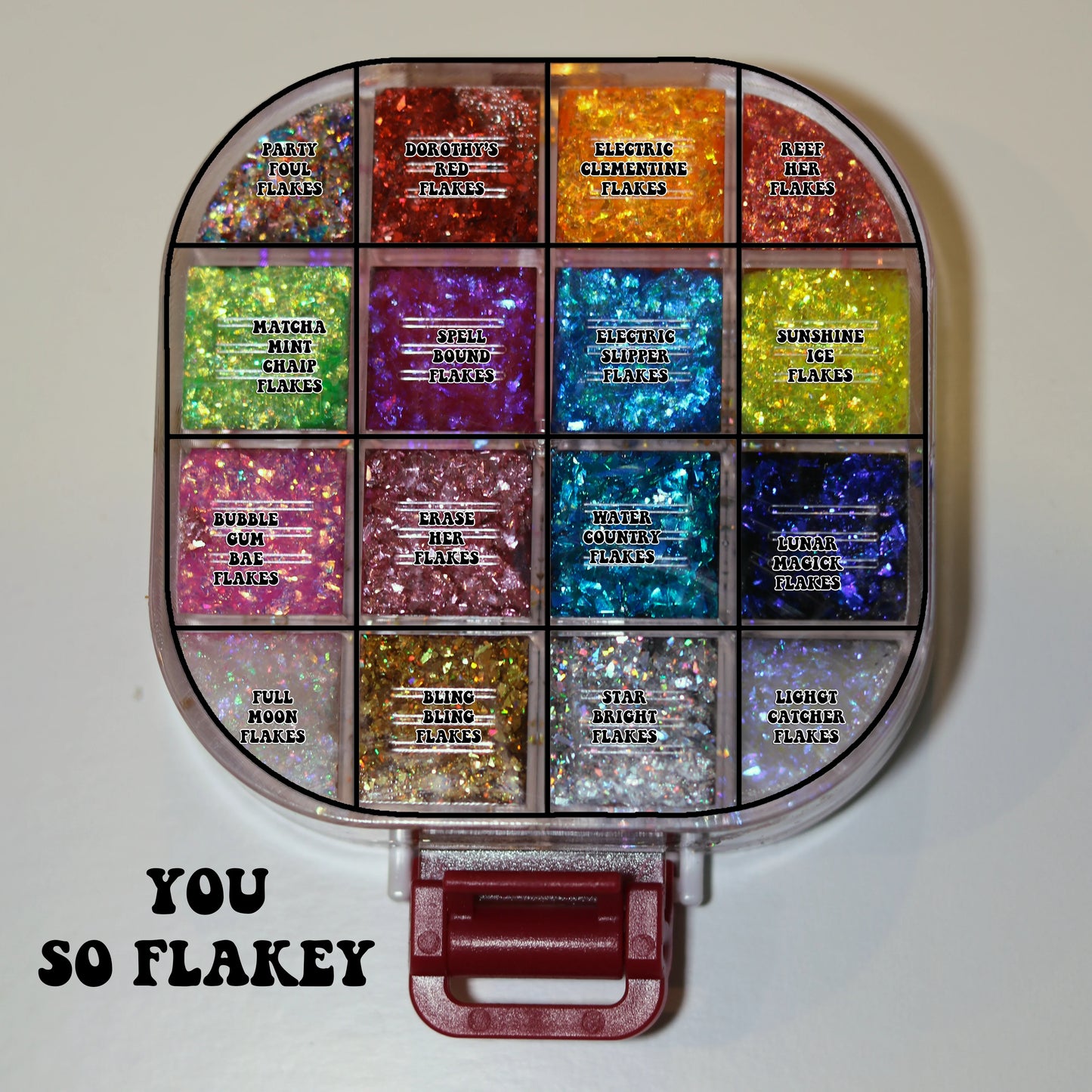 16 Color Glitter Gel Case (Choose Color)