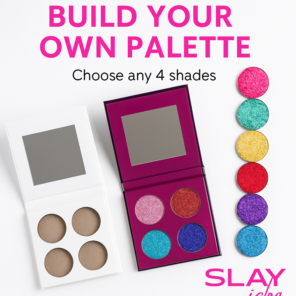 1. ✨ Slayisha Custom Eyeshadow Palette – Build Your Own MULTICHROME Magic ✨