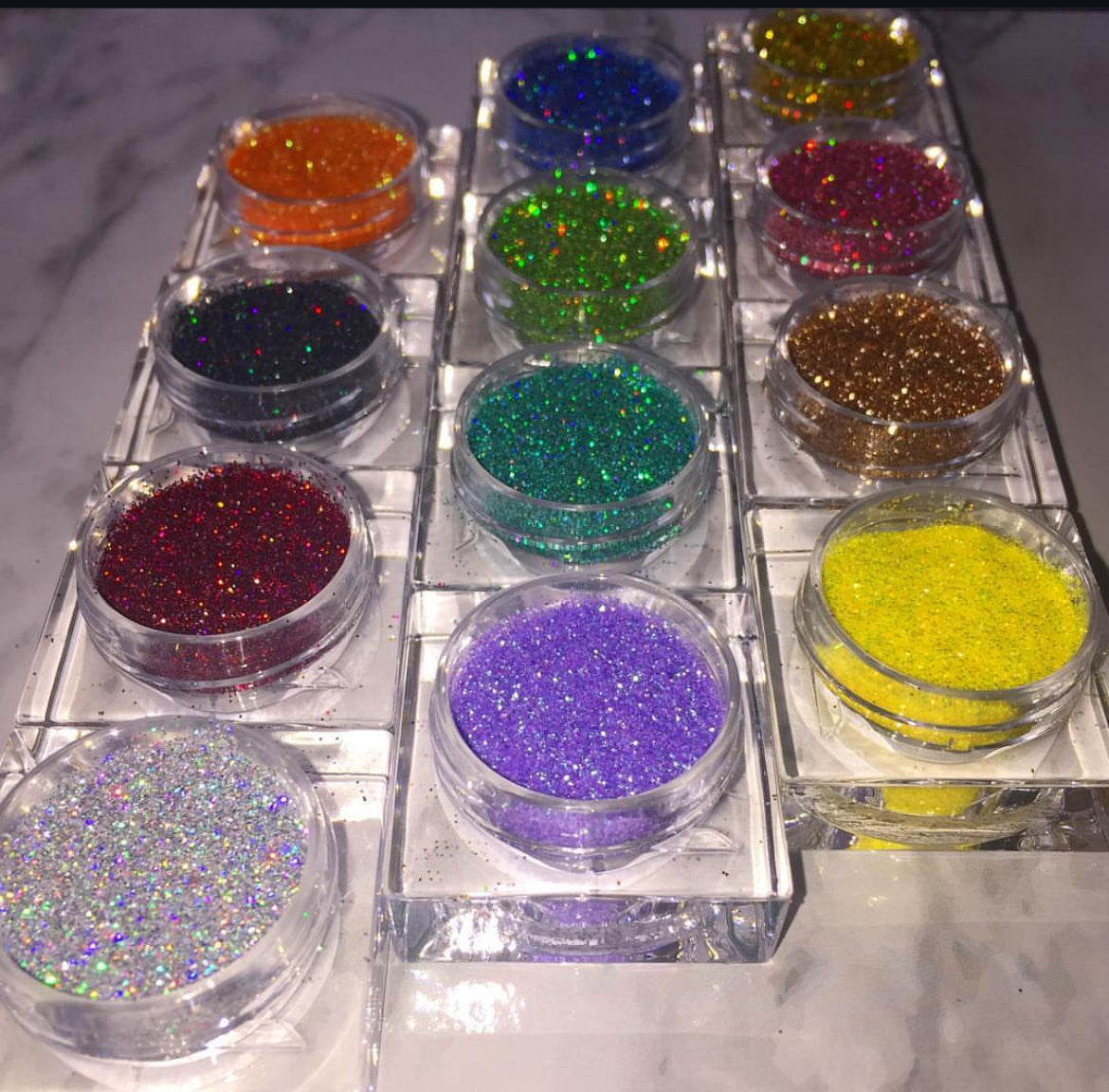 24 color loose glitters bundle (ON SALE FOR TODAY!)