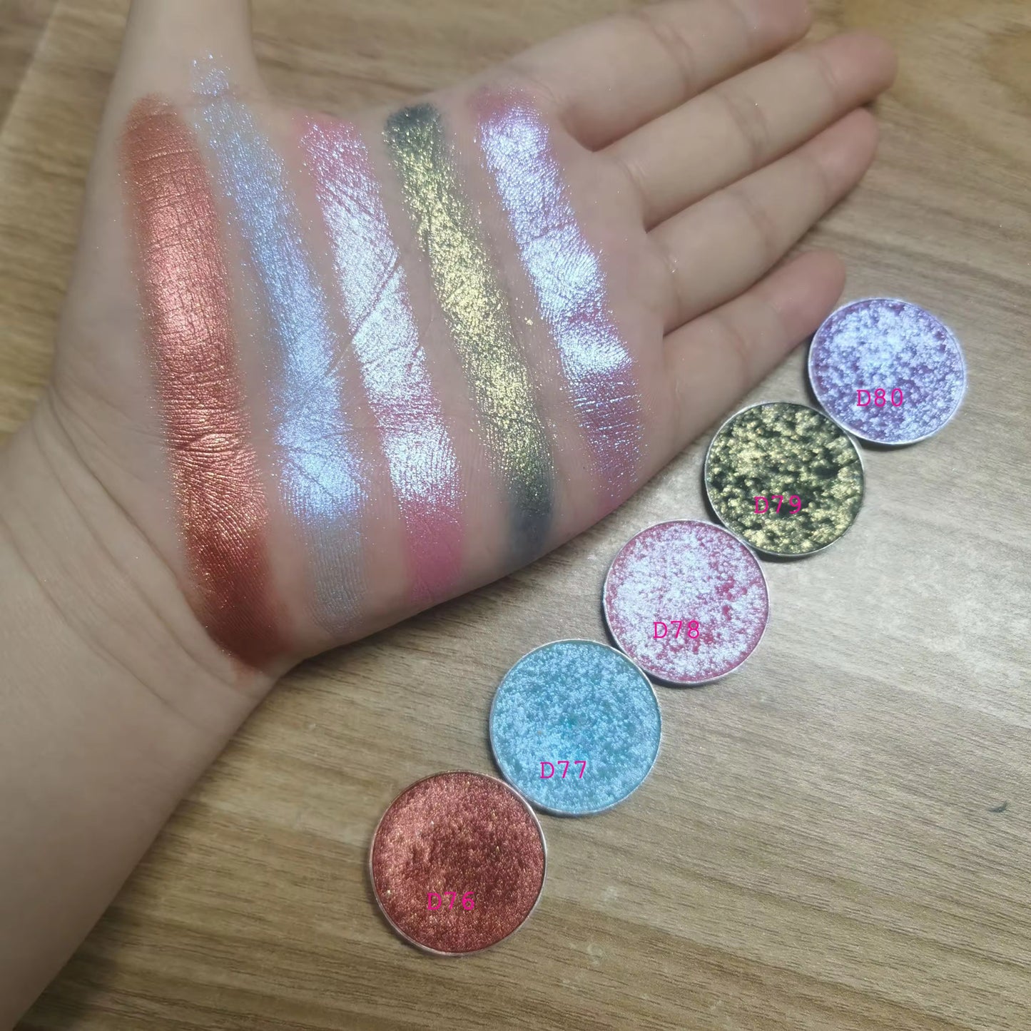 1. ✨ Slayisha Custom Eyeshadow Palette – Build Your Own MULTICHROME Magic ✨