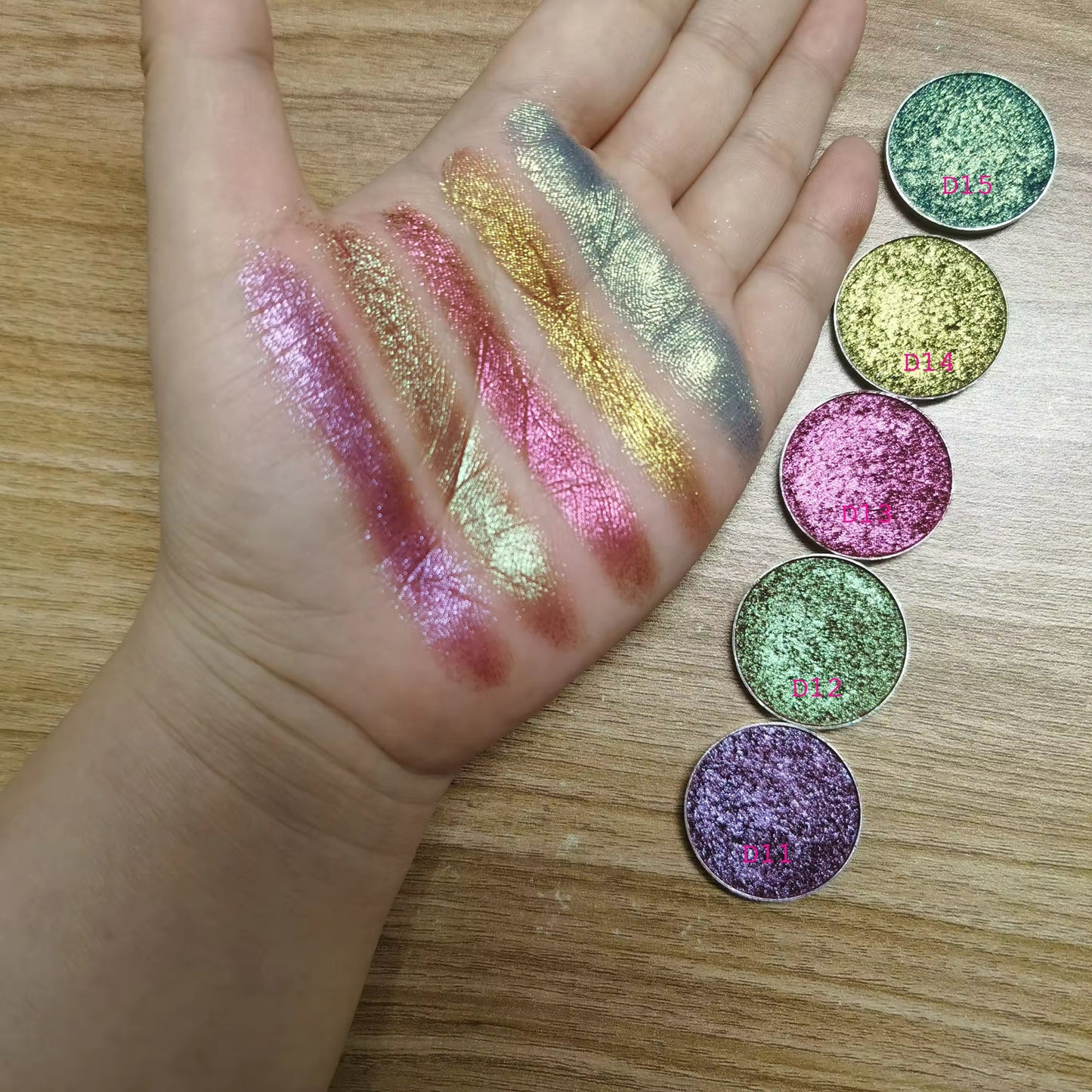 1. ✨ Slayisha Custom Eyeshadow Palette – Build Your Own MULTICHROME Magic ✨