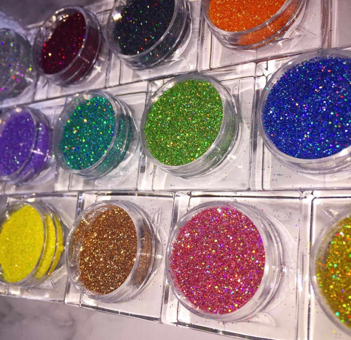 24 color loose glitters bundle (ON SALE FOR TODAY!)