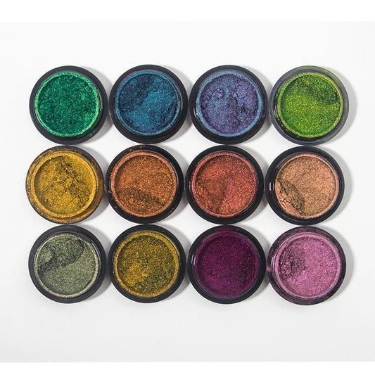 12 Color chameleon pigment eyeshadow