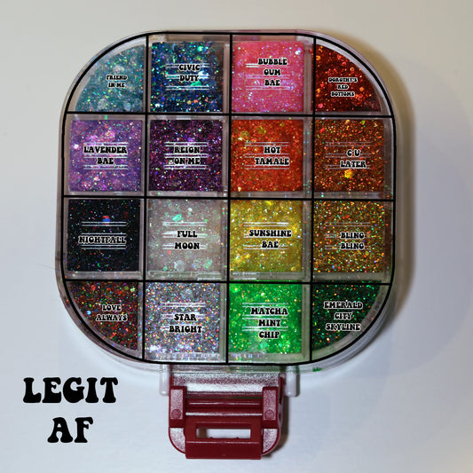 16 Color Glitter Gel Case (Choose Color)