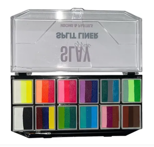 35 Color Split Liner Palate (TRI COLOR) free brushes